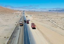 MOP Atacama habilitó un segundo desvío de tránsito bidereccional en los trabajos de Reposición de la Ruta 30, en el acceso sur a la Ciudad de Copiapó