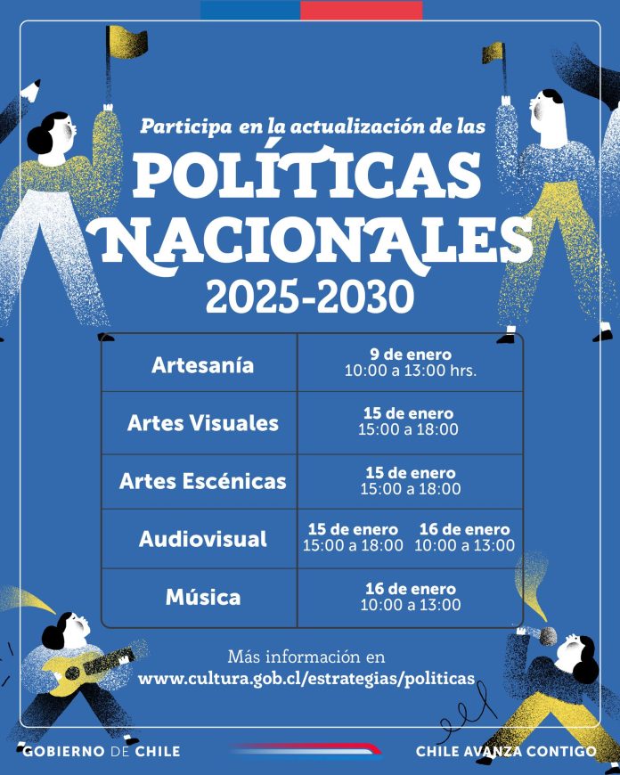 Calendario encuentros políticas sectoriales