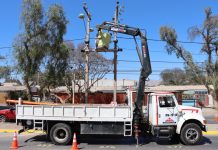 Municipalidad de Copiapó realiza operativos de limpieza en Av. Circunvalación como preparativo para la Feria de la Candelaria