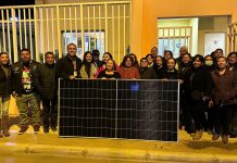 Codelco Salvador hace entrega de paneles solares a todas las sedes vecinales de Diego de Almagro