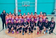 Destacada participación de basquetbolistas huasquinas en la Liga FEMICENTRO