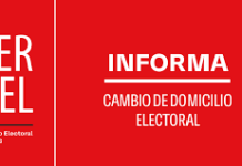 Últimos 10 días para solicitar cambio de domicilio electoral