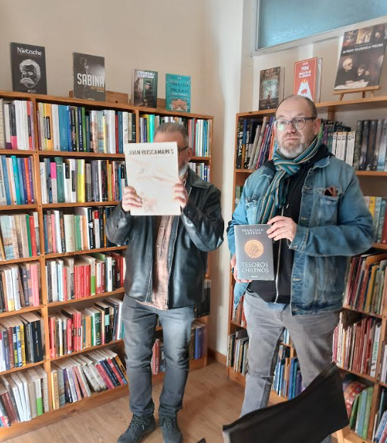 Feñix y Pancho en Librería Chehueque