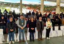 Seremi Verónica Rivera y *Elige Vivir Sano* entregaron kits deportivos a Liceo Bicentenario Alto del Carmen