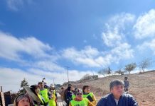 Dirigencias del programa “Quiero mi Barrio” Umbral Norte de Vallenar chequean avance de obra que facilitará la conexión de las Villas Edén y Juan López