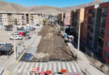 Municipio de Copiapó comenzó trabajos de pavimentación en Avenida Luis Flores
