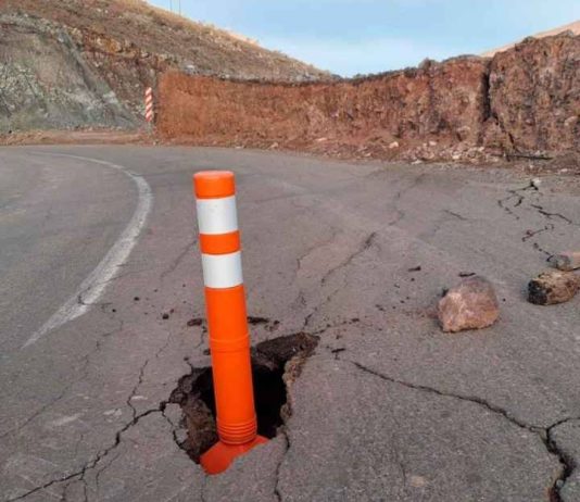 MOP Atacama inicia plan de intervención en Ruta C-485 tras asentamientos en calzada provocados por lluvias