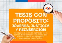 “Tesis con propósito”: comienza concurso para difundir investigaciones sobre reinserción social juvenil