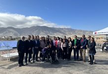 Emocionadas familias de Chañaral colocan la primera piedra de sus 134 viviendas Minvu-Gore