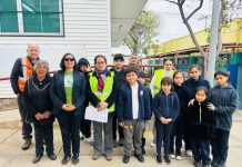 Con presencia de Seremi Verónica Rivera Escuela Pablo Neruda de Huasco desarrolló simulacro de sismo-tsunami