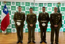 DOS OFICIALES DE CARABINEROS FUERON INVESTIDOS AL GRADO DE TENIENTE