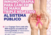 Seremi de Salud de Atacama destaca nuevo tratamiento de alto costo para cáncer de mama triple negativo