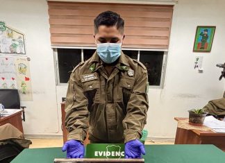 Detenido sujeto que portaba arma blanca y artefacto con características de arma de fuego en Vallenar