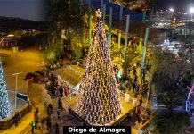 Diego de Almagro dio inicio a sus celebraciones navideñas