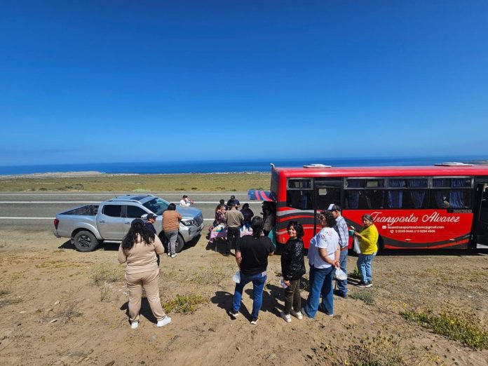 Paseo a la costa de Huasco de personas mayores de Cachiyuyo (10)