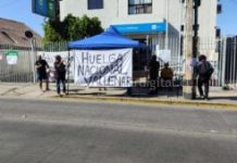 Trabajadores de la ACHS cumplen su quinto día de movilización nacional sin obtener alguna respuesta aun