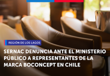 SERNAC denuncia ante el Ministerio Público a representantes de BoConcept en Chile por presunta estafa