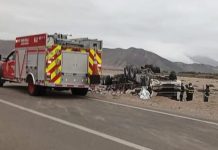 Fatal accidente de tránsito se registró en ruta C-386, en las cercanías de Copiapó