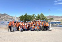 Vecinos de Alto del Carmen visitan planta de tratamiento de aguas servidas de Copiapó