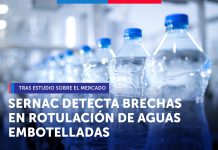 El Servicio Nacional del Consumidor (SERNAC) dio a conocer los resultados del “Estudio de rotulación y aspectos de sustentabilidad de agua embotellada comercializada a nivel nacional”, el cual detectó brechas en el cumplimiento de la normativa vigente, especialmente en empresas regionales y en la venta de agua en formato bidón.