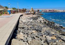 MOP avanza en obras de conservación del Borde Costero de Playa Brava en Caldera
