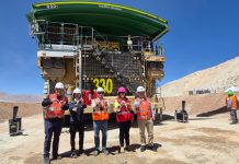 CORPROA destaca la puesta en marcha del primero camión minero híbrido de Lundin Mining