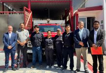 Kinross y Corproa entregaron donación a la Quinta Compañía de Bomberos de Paipote
