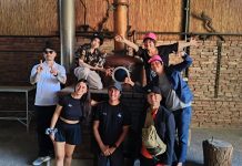 Especialistas japoneses conocieron en terreno el proceso de elaboración del pisco chileno