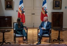 Delegada Presidencial Regional de Atacama, Sofía Cid Versalovic, se reunió con el Presidente José Antonio Kast en La Moneda