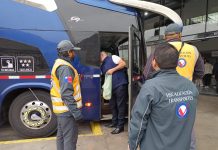 Junto a Carabineros y Fiscalización de Transportes, seremi Javier Díaz refuerza llamado a un viaje seguro en Atacama