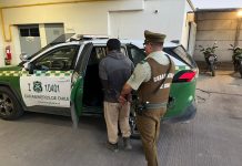 CARABINEROS RECUPERÓ EQUIPOS TOPOGRÁFICOS AVALUADOS EN $15 MILLONES Y DETUVO HOMBRE POR RECEPTACIÓN