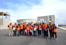 Ministro del MOP se reúne con dirigentes vecinales en la Planta Desaladora de Nueva Atacama