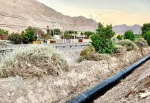 MOP Atacama ejecuta obras para mejorar la eficiencia del recurso hídrico en tres canales de Tierra Amarilla