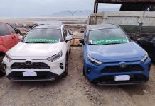 Carabineros de la 1° comisaria de Chañaral recupera dos vehículos con encargo por robo y detiene a tres personas en controles carreteros