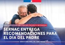SERNAC ENTREGA RECOMENDACIONES PARA EL DÍA DEL PADRE Y VACACIONES DE INVIERNO
