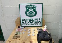 Carabineros detuvo a sujeto por microtráfico de drogas en Los Loros