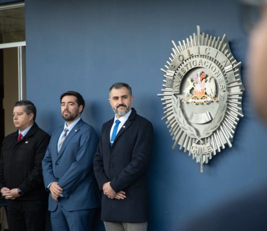 Delegado Presidencial Provincial del Huasco saluda a la PDI en su 93° aniversario institucional