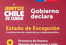 Estado de Excepción Constitucional de catástrofe por calamidad pública en la provincia de Huasco (Región de Atacama) y en la Región de Coquimbo