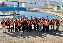 Estudiantes de Santo Tomás fortalecen su formación con visita a planta de tratamiento de aguas servidas