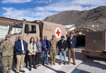 PAME del Ejército refuerza la atención de salud en Alto del Carmen tras emergencia climática: Subsecretario de Redes Asistenciales recorrió el dispositivo junto a autoridades nacionales