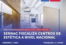 SERNAC FISCALIZA A LOS CENTROS DE ESTÉTICA A NIVEL NACIONAL