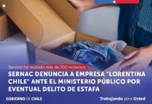 SERNAC DENUNCIA A EMPRESA «LORENTINA CHILE» ANTE EL MINISTERIO PÚBLICO POR EVENTUAL DELITO DE ESTAFA