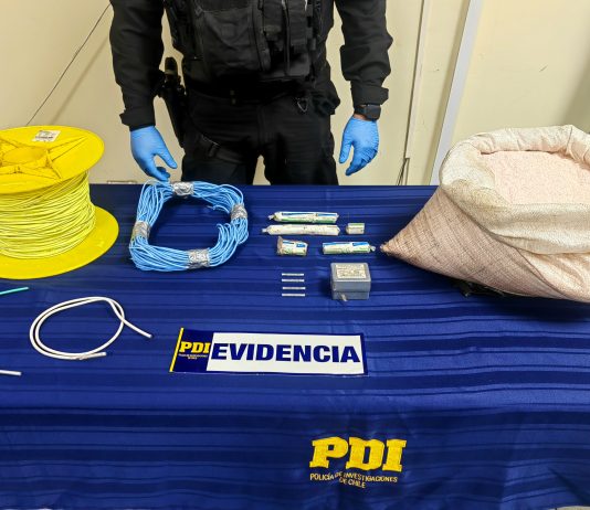 PDI ATACAMA DETUVO EN VALLENAR A UNA PERSONA QUE ALMACENABA IRREGULARMENTE MATERIAL EXPLOSIVO