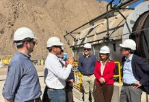 Vicepresidente Ejecutivo de Corfo, José Ignacio Mujica, conoce innovadora Planta de Pirólisis en Atacama
