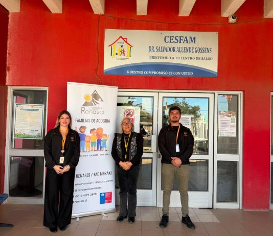 Corporación Renasci y el CESFAM de Tierra Amarilla fortalecen alianza de difusión para promover las Familias de Acogida