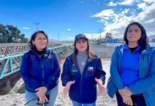 Delegada Sofía Cid monitorea en terreno puntos críticos del río Copiapó junto al MOP y la DGA
