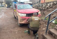 En Copiapó: Carabineros recuperó camioneta robada durante la madrugada del lunes