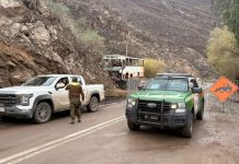 Carabineros del Retén Sacramento reforzó labores preventivas y despeje en la ruta C-345 para resguardar seguridad de conductores