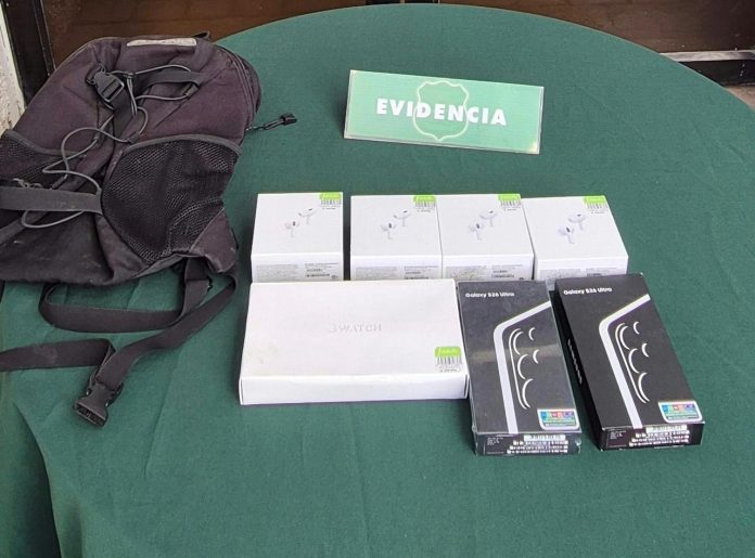 Carabineros detuvo hombre que comercializaba productos falsificados en la feria libre de Copiapó
