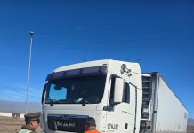 Carabineros, SAG y SII realizan fiscalización conjunta en Ruta 5 Norte